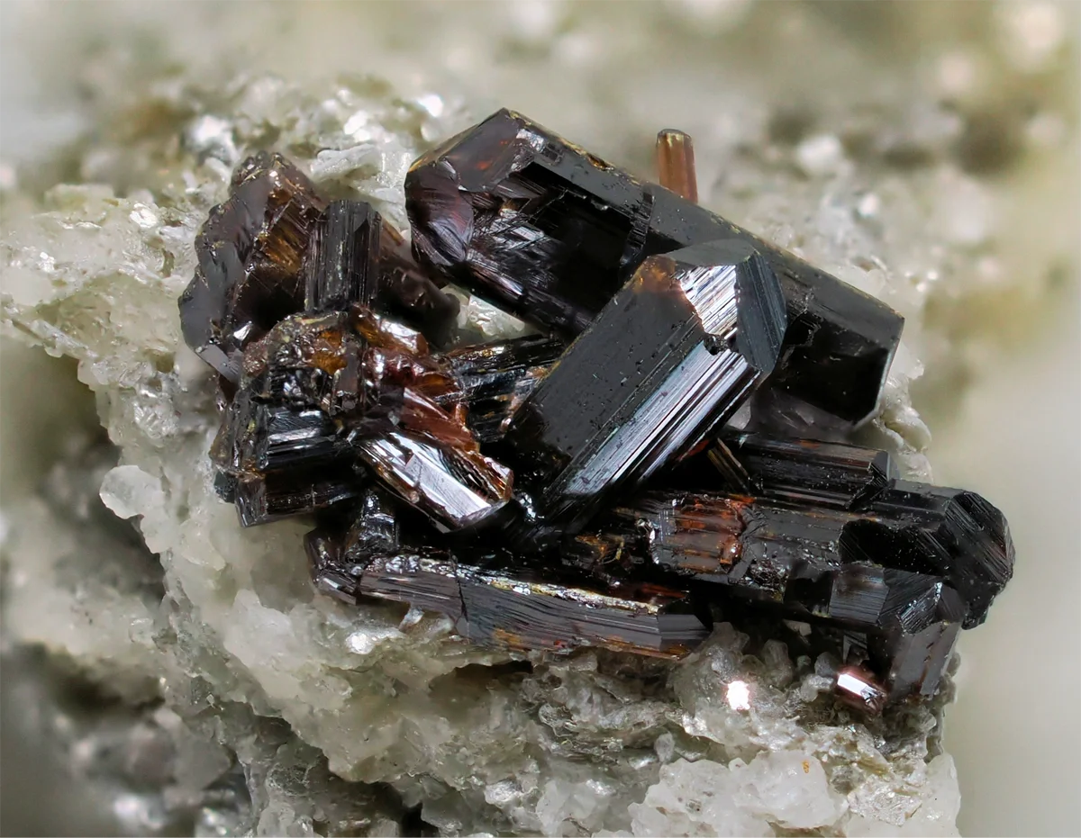 Image of rutile mineral