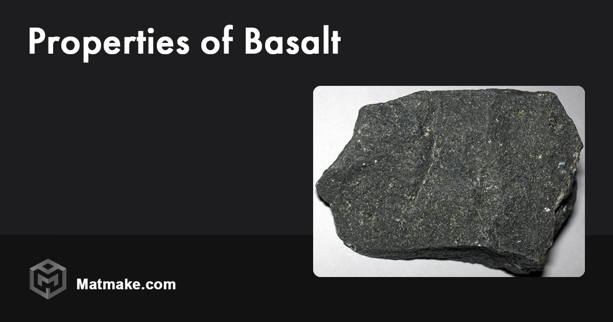 Basalt Properties