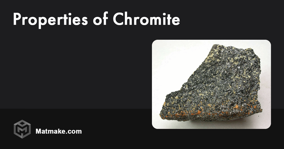 Chromite - Properties