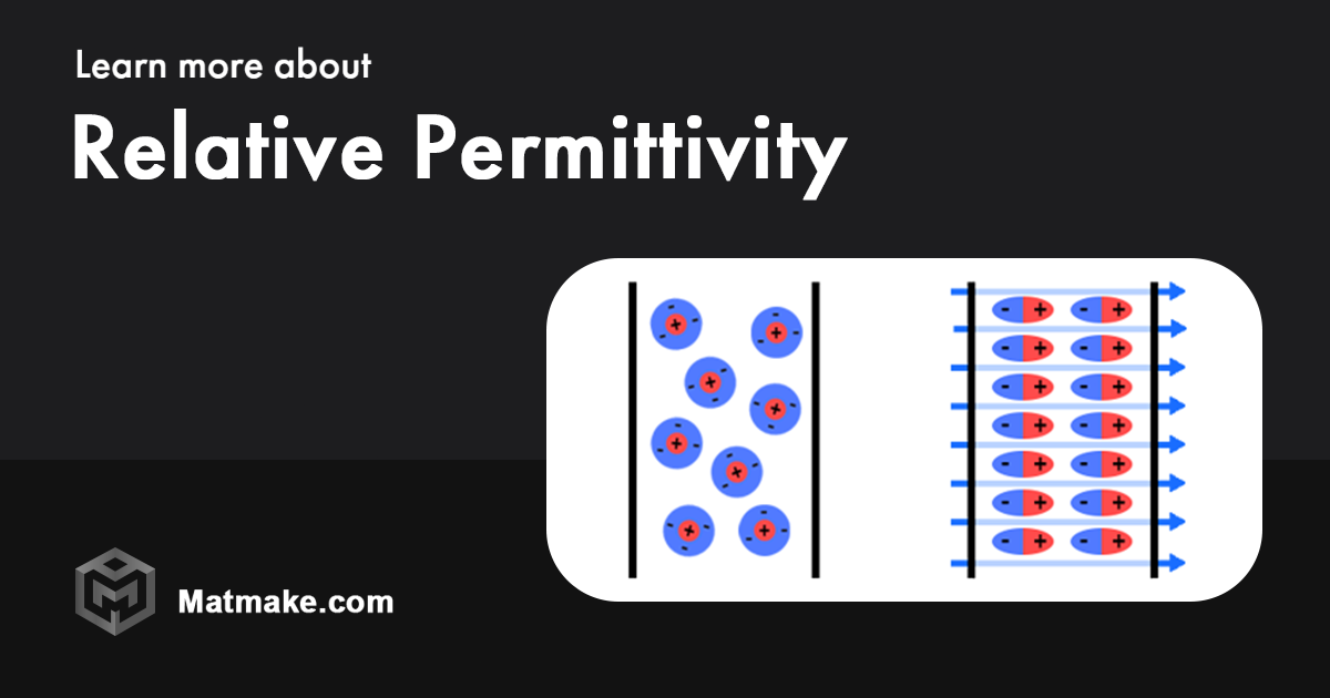 What is Permittivity and Relative Permittivity