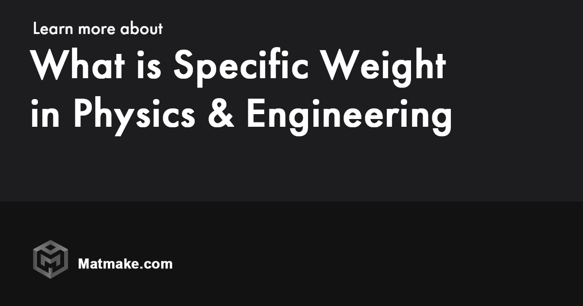 specific-weight-definition-formula-and-applications